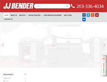 Tablet Screenshot of jjbender.com